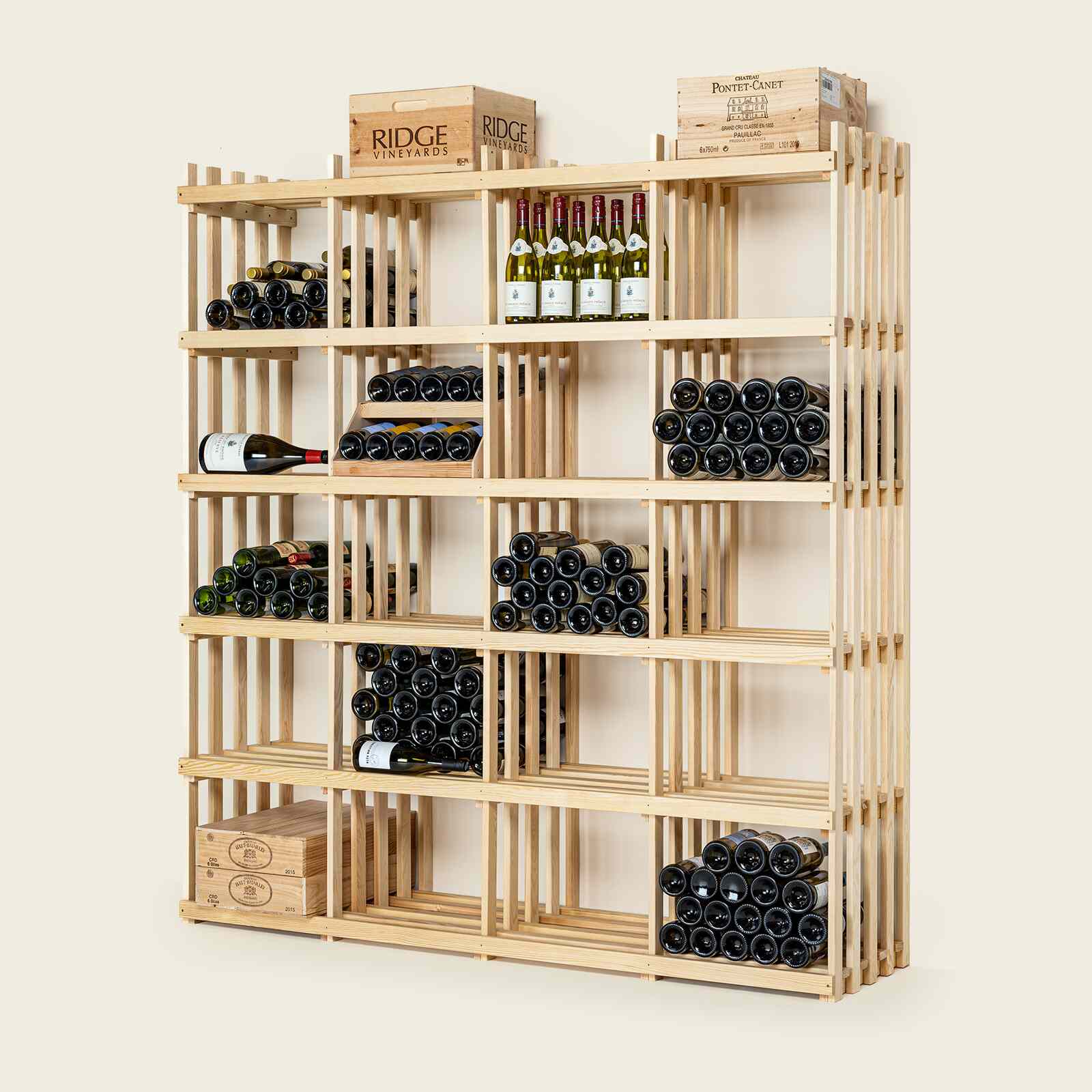 Weinregal Holz MS-700 - Bild 1