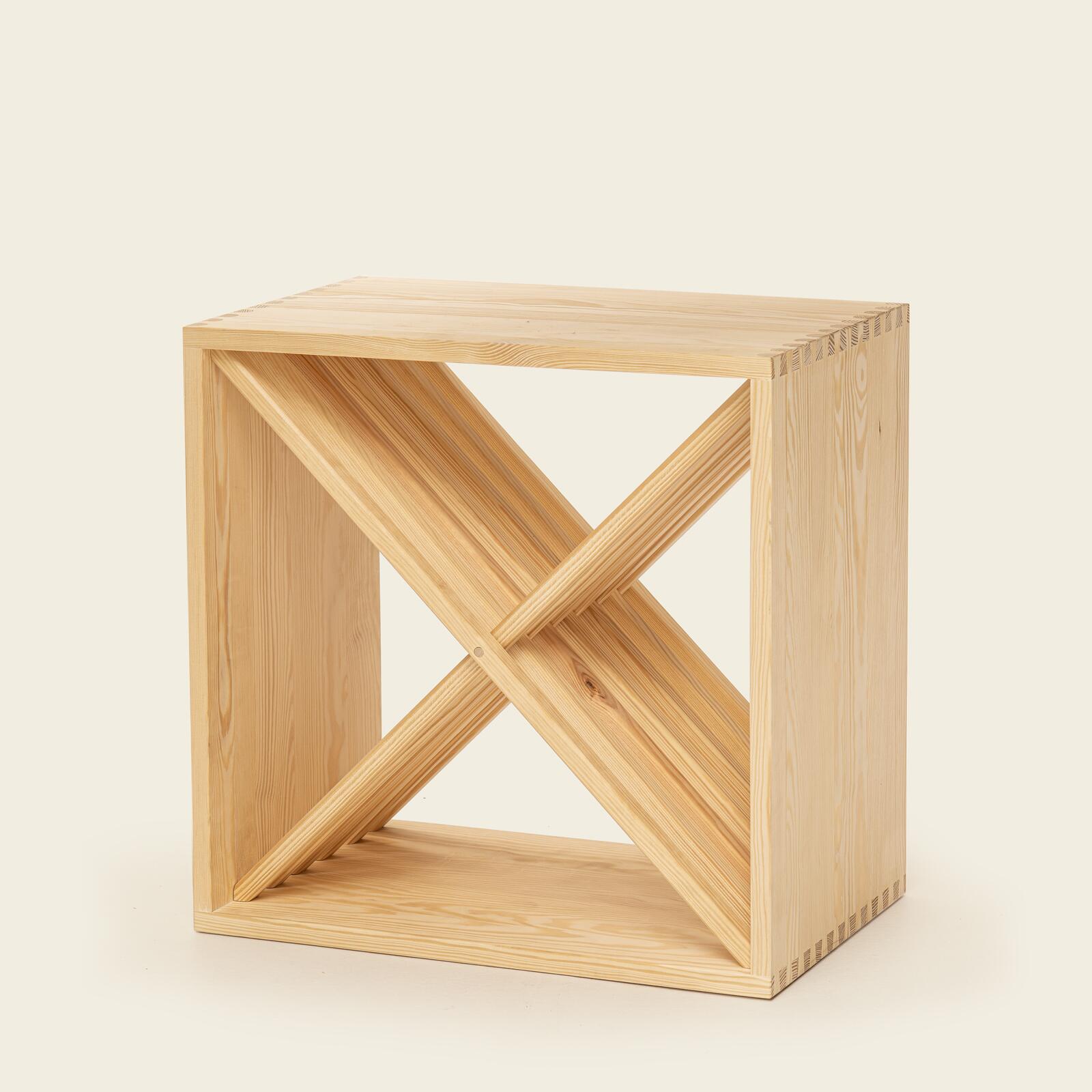 Weinregal Holz MS-Kreuzregal klein