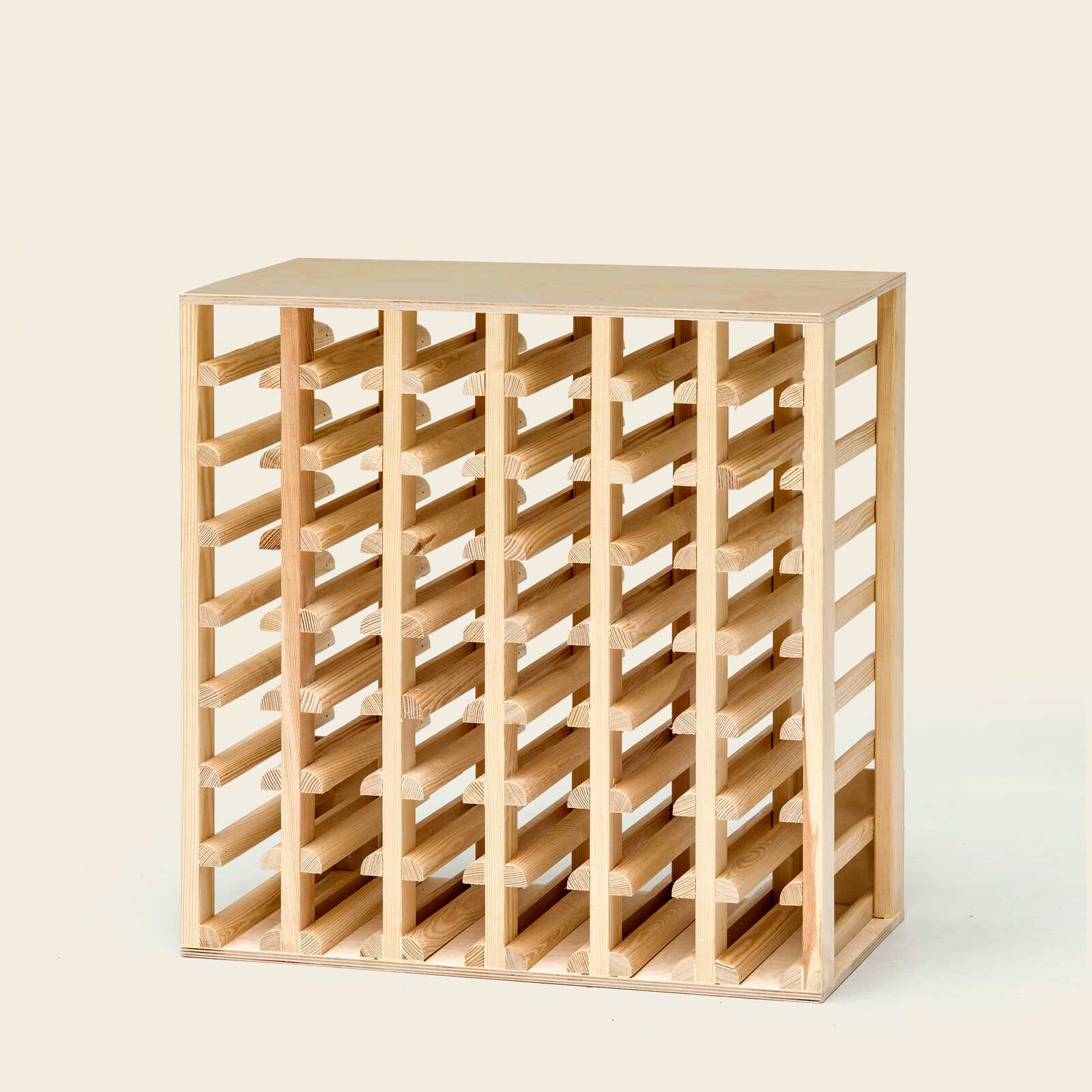 Weinregal Holz MS-Single für halbe Flaschen